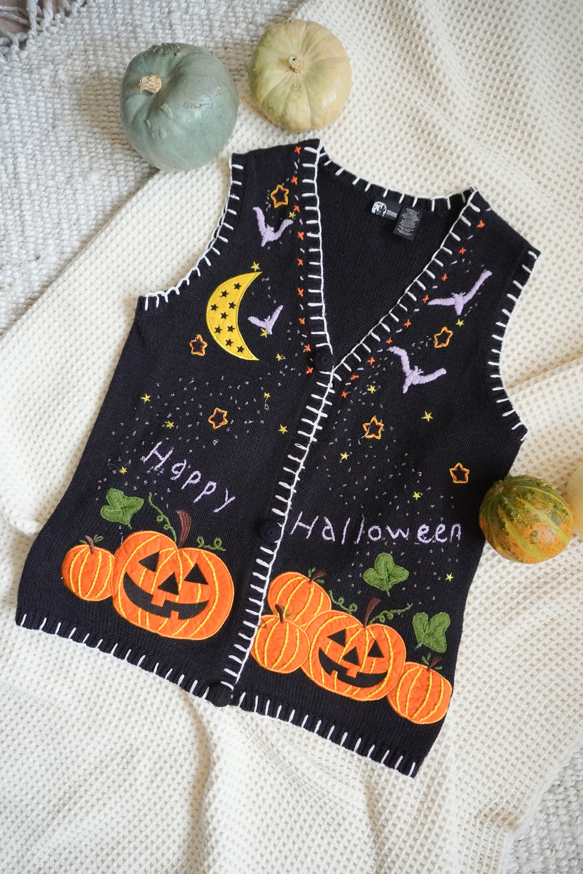 Halloween Pumpkin Vest