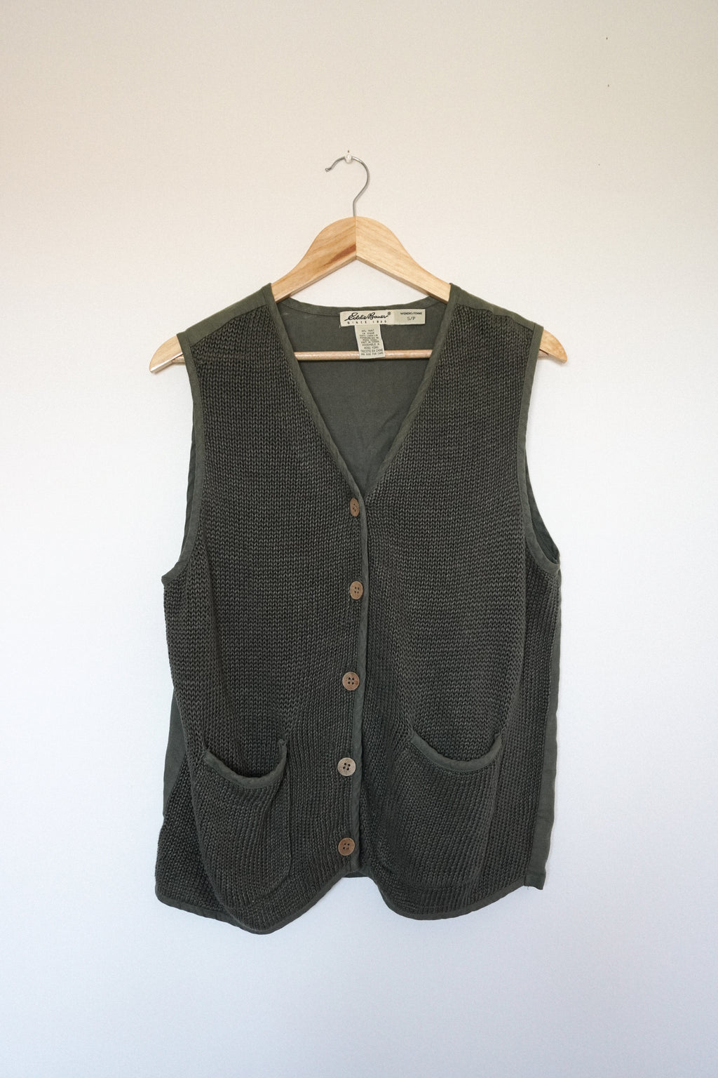 Olive Eddie Linen Vest