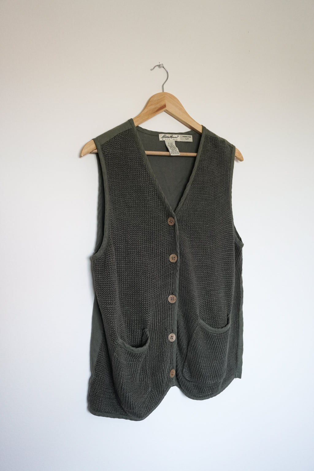 Olive Eddie Linen Vest