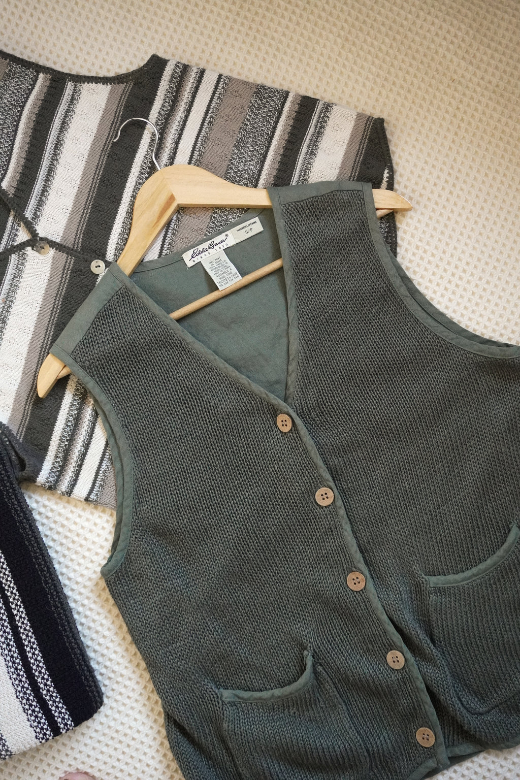 Olive Eddie Linen Vest