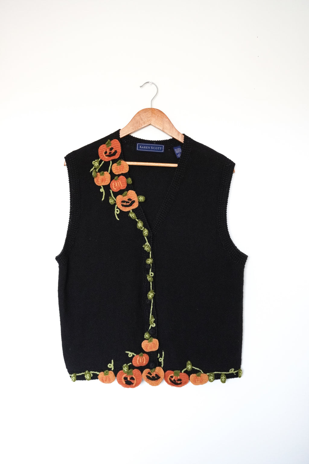 Pumpkin Vine Vest