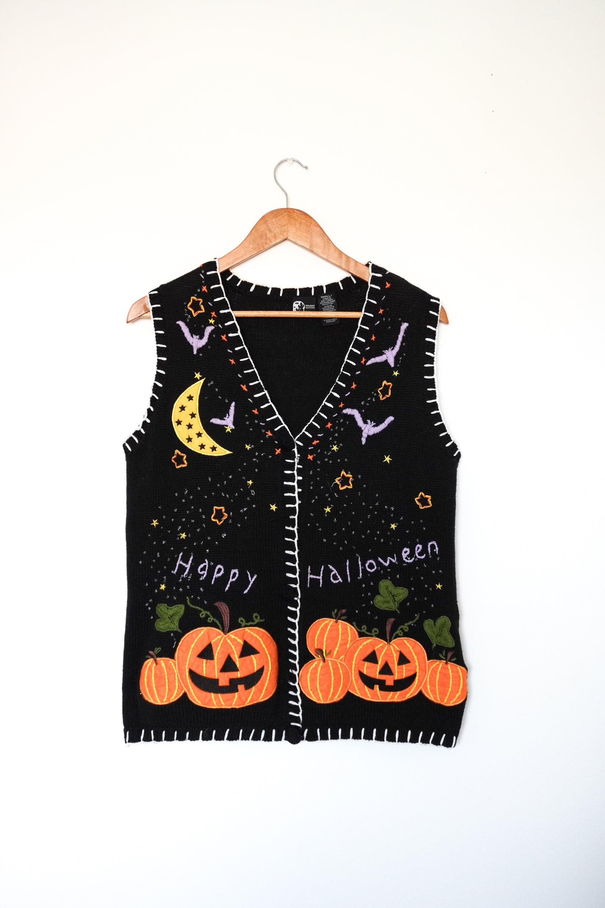Halloween Pumpkin Vest
