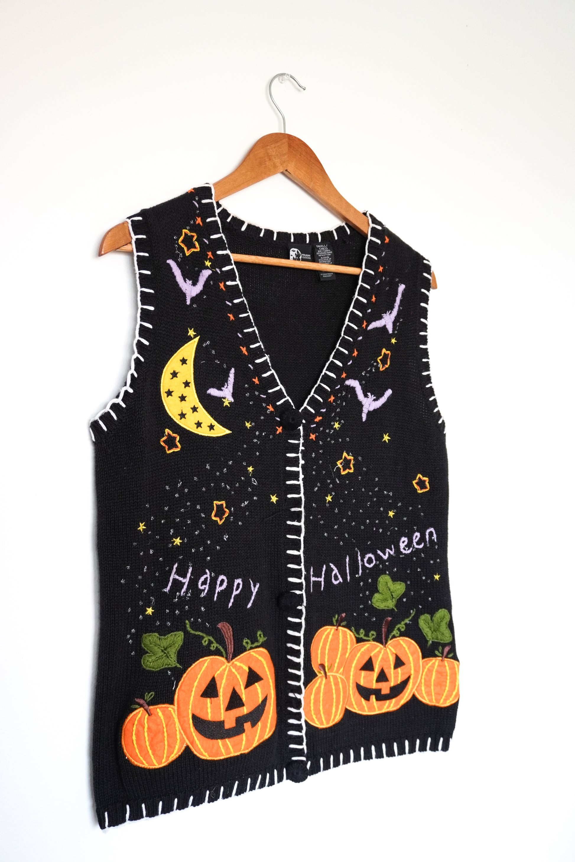 Halloween Pumpkin Vest