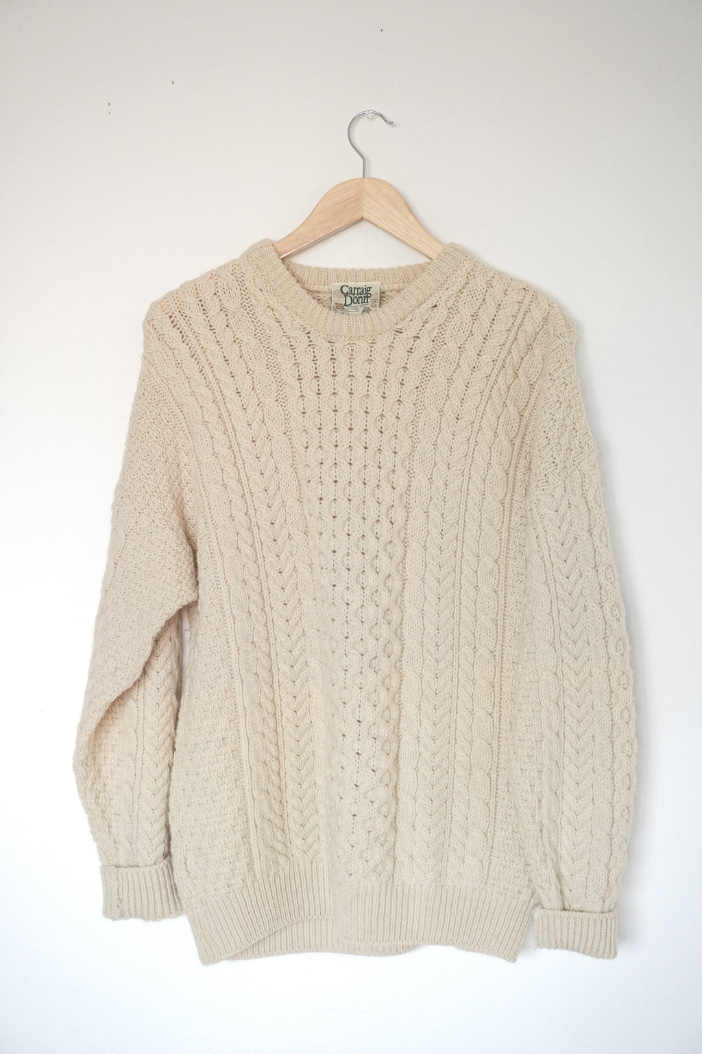 Irish Cable Knit Sweater