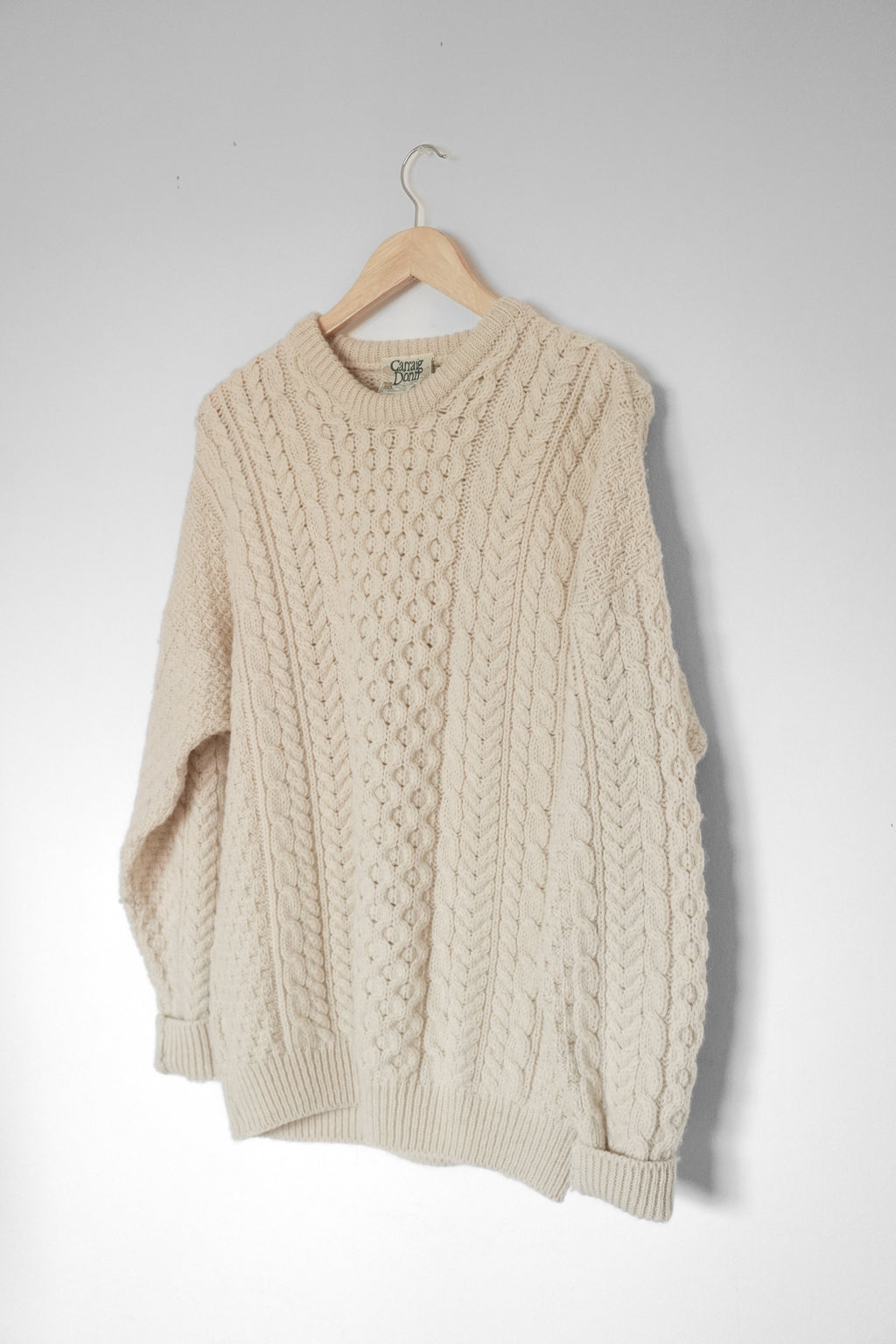 Irish Cable Knit Sweater