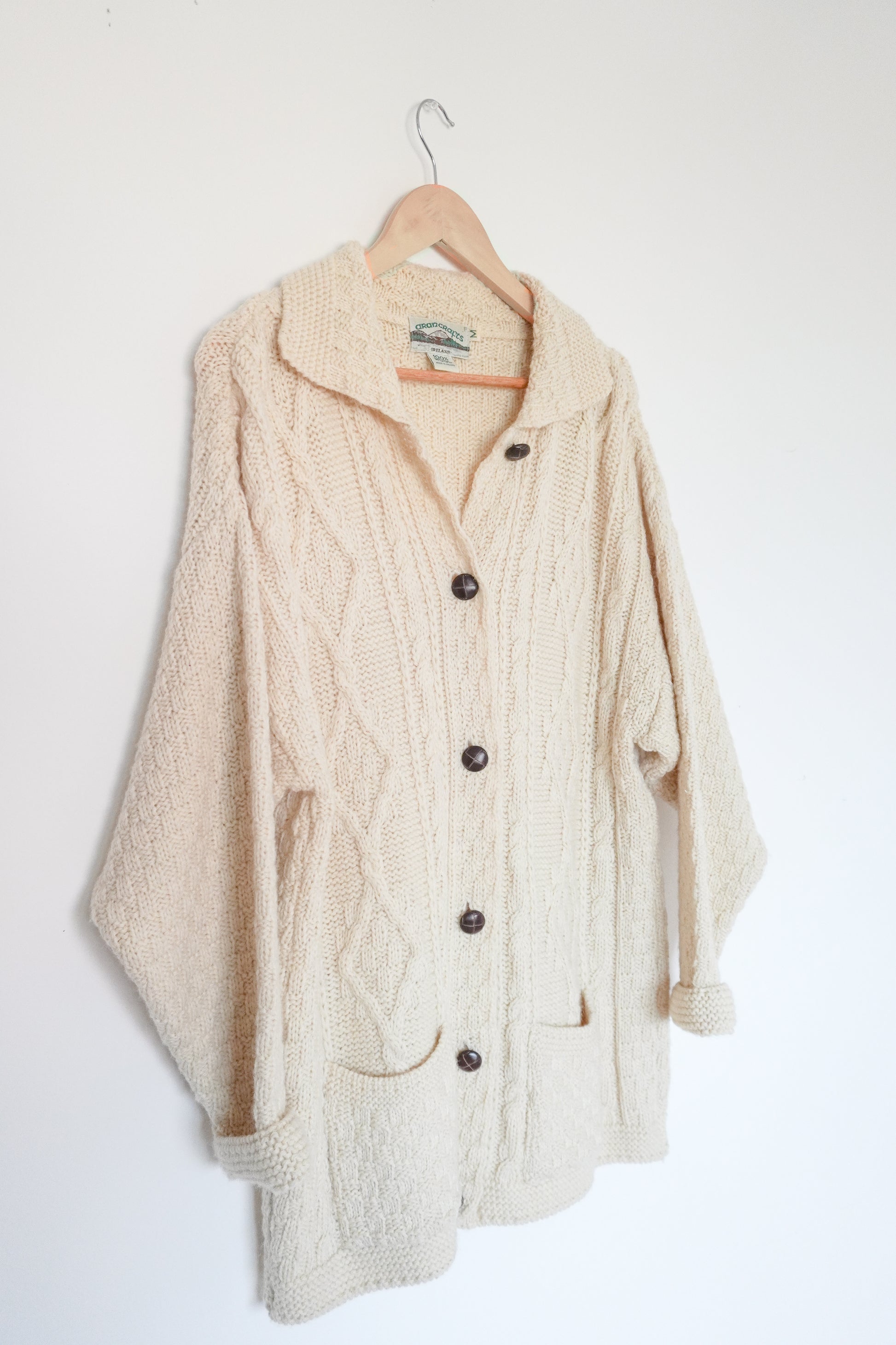 Chunky Irish Cardigan