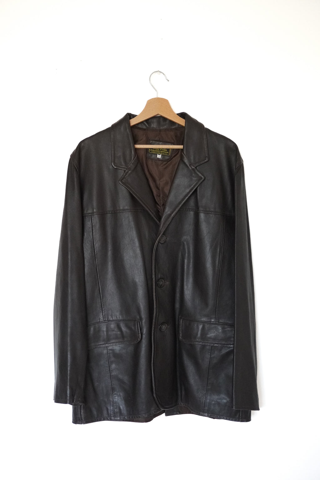 Italian Leather Coat