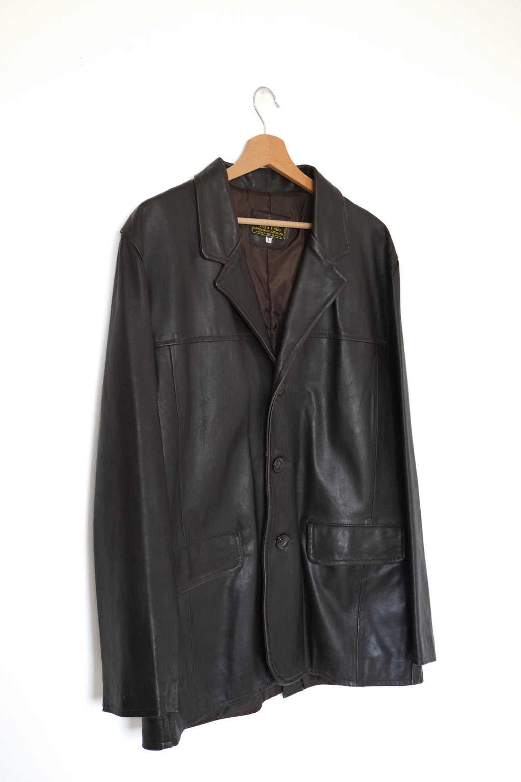 Italian Leather Coat