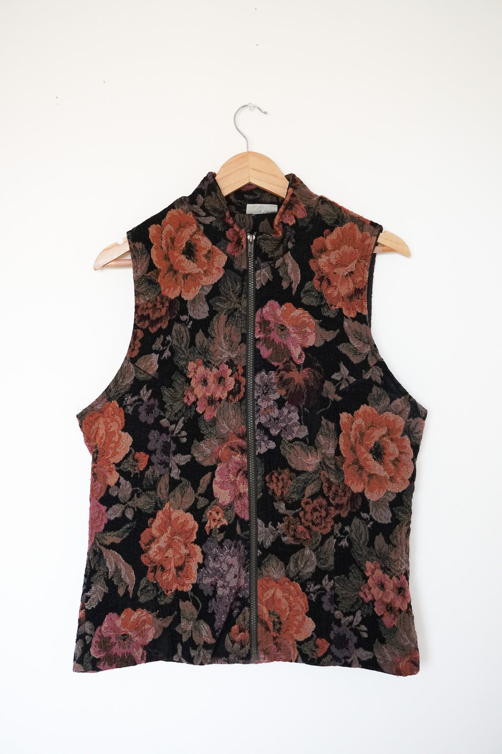 Tapestry Floral Vest