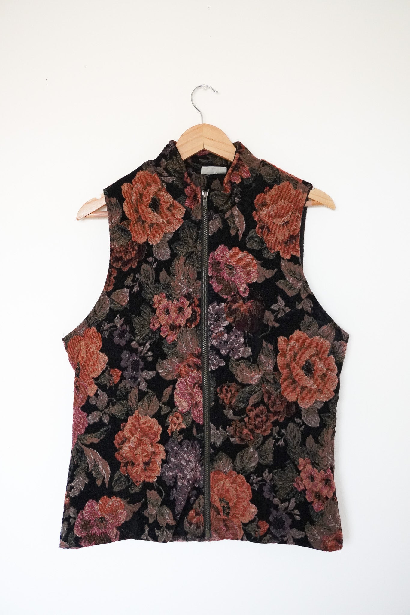 Tapestry Floral Vest