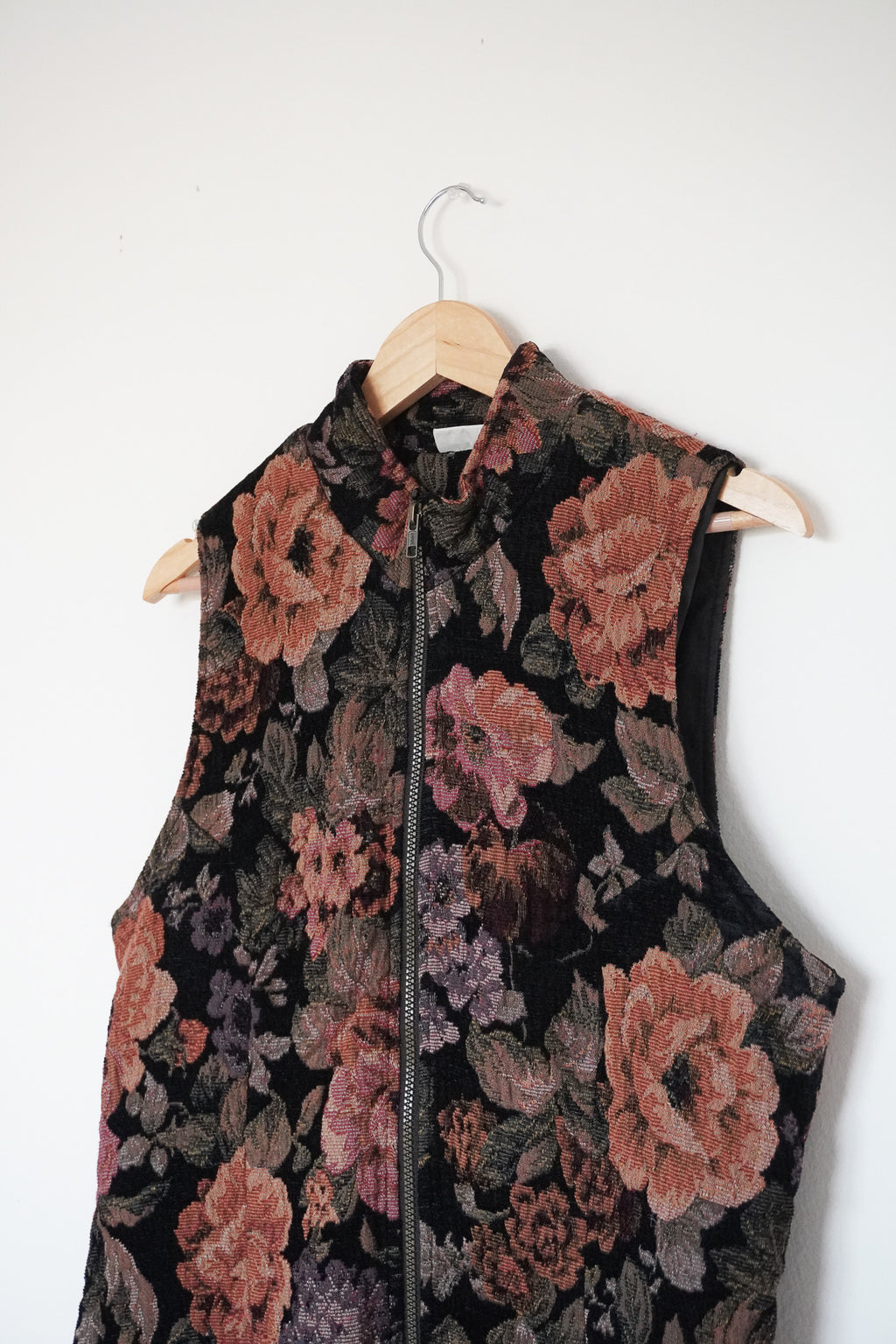 Tapestry Floral Vest