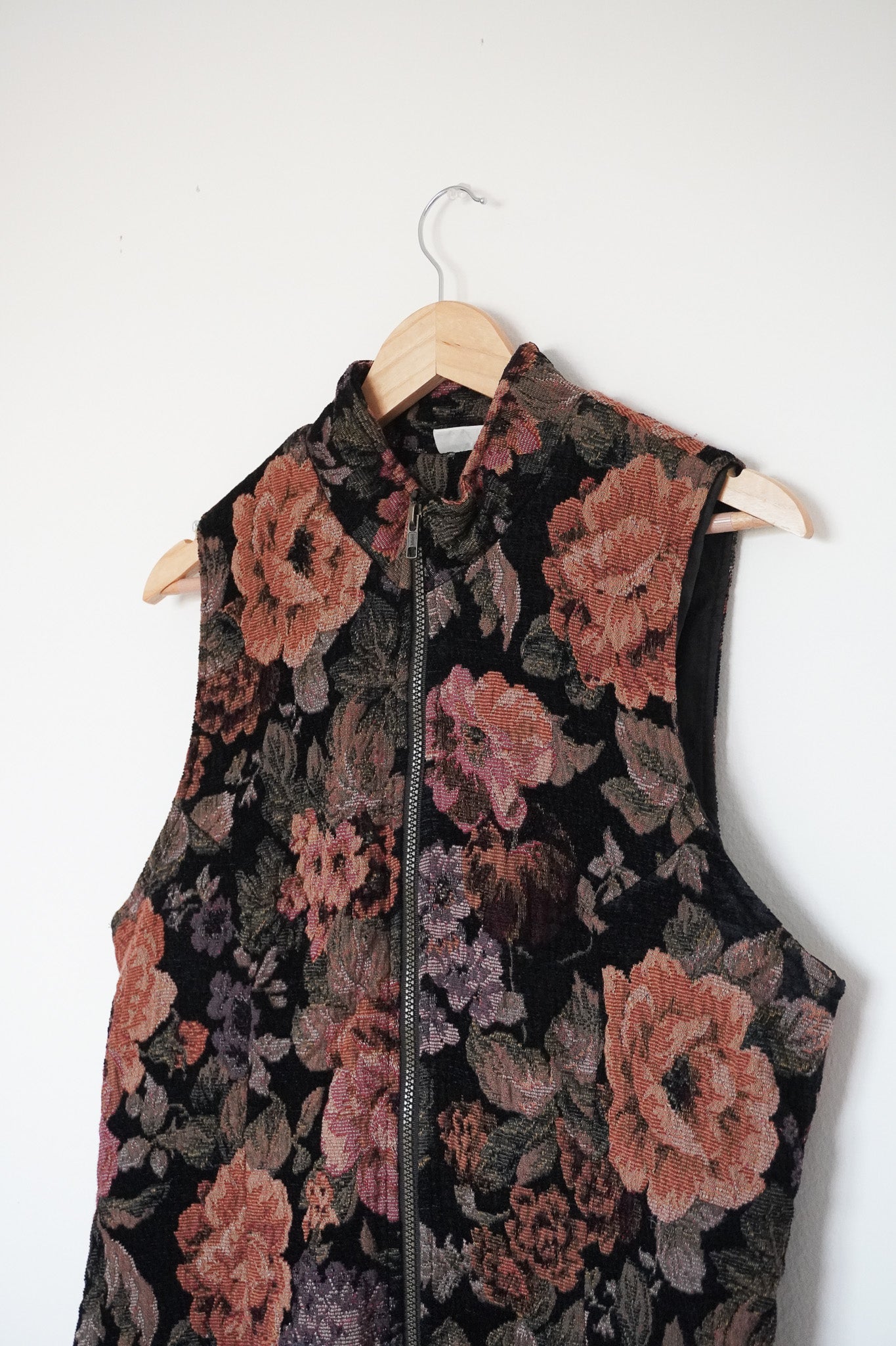 Tapestry Floral Vest
