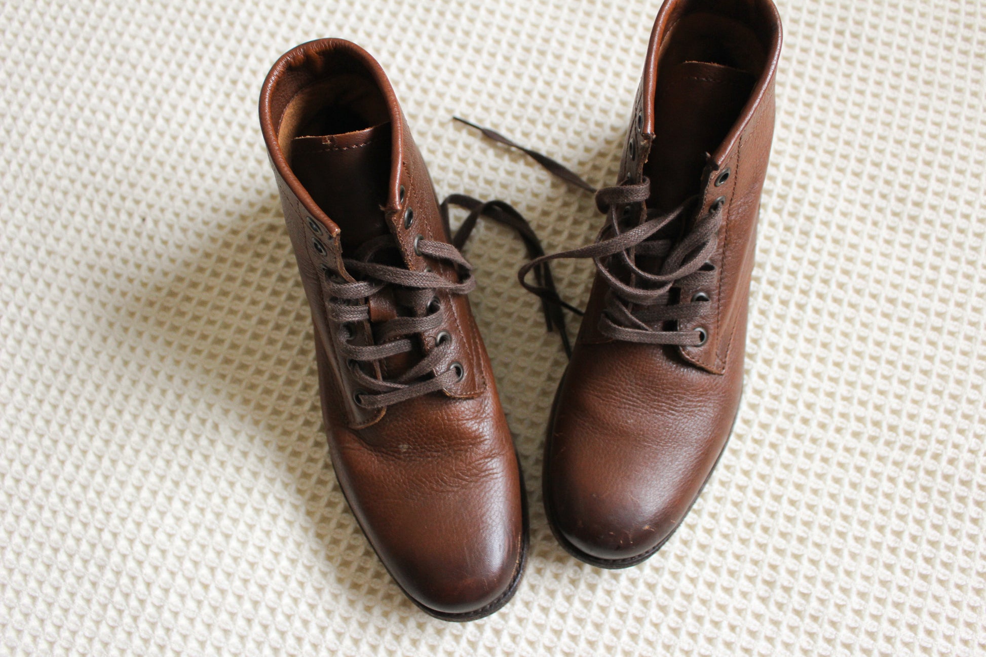 FRYE Cognac Womens Boots