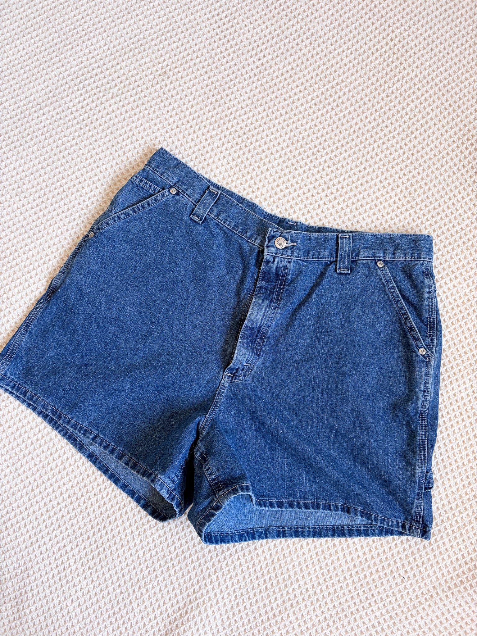 Vtg Riveted Lee Cargo Shorts