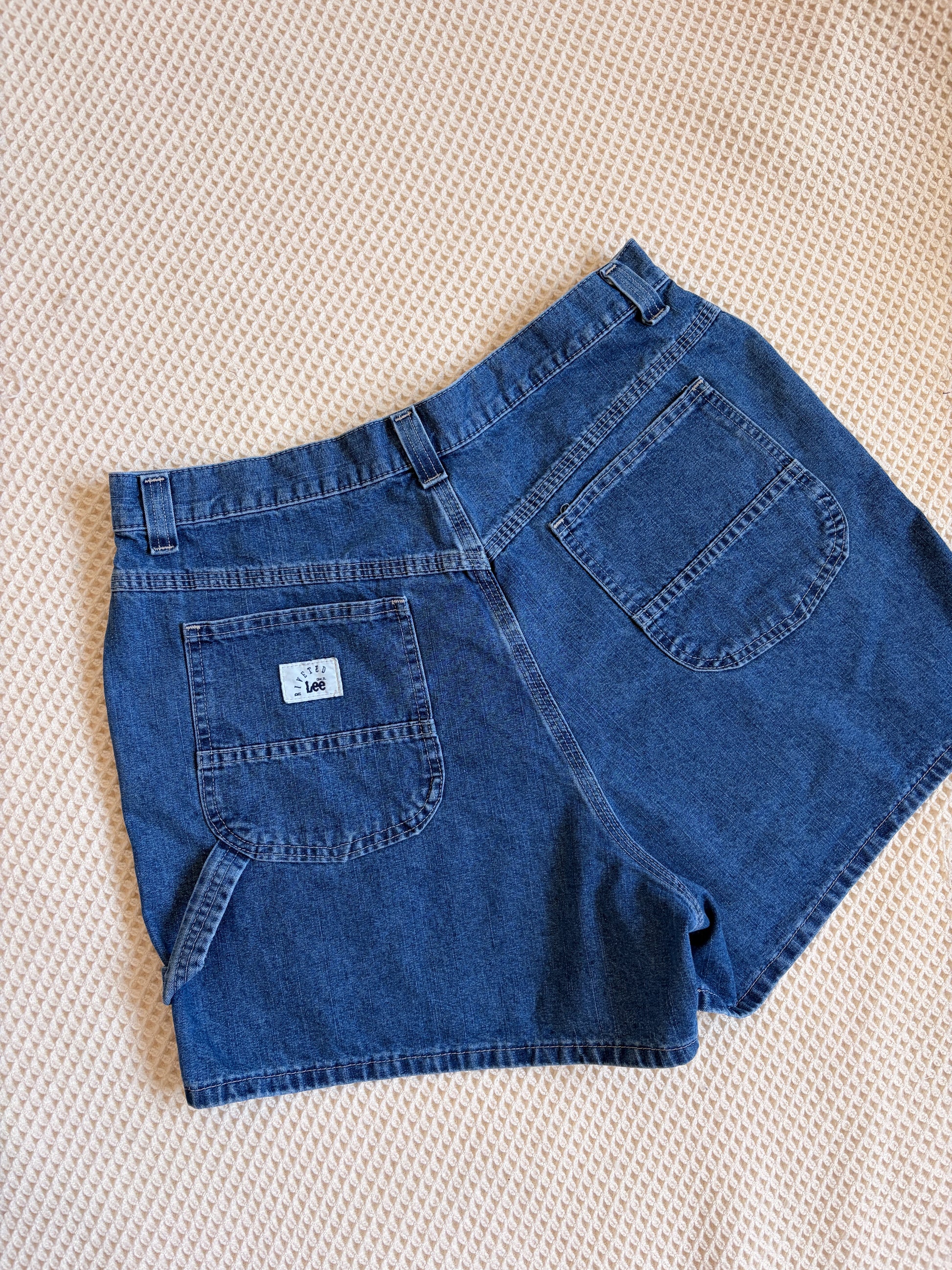 Vtg Riveted Lee Cargo Shorts