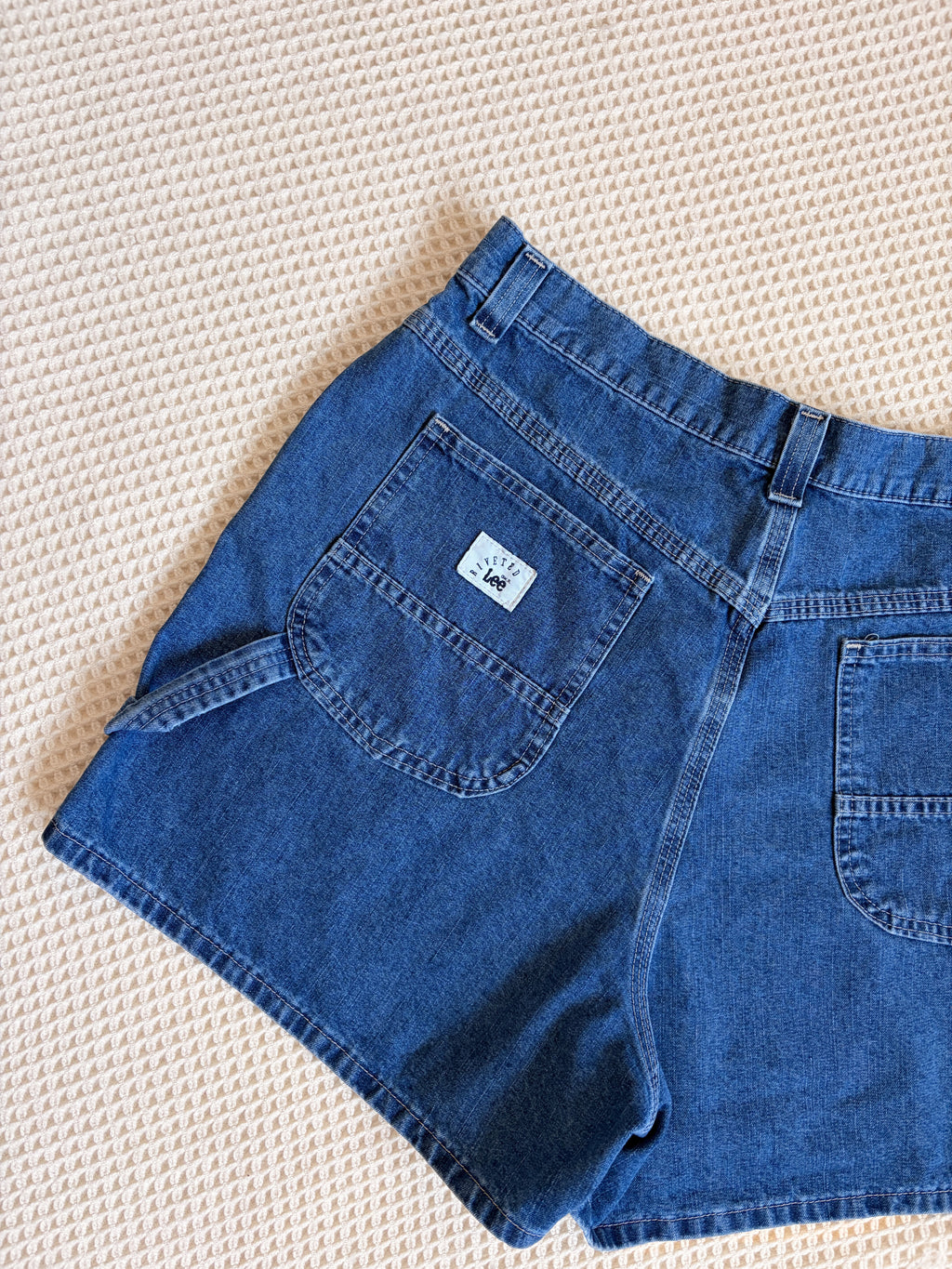 Vtg Riveted Lee Cargo Shorts