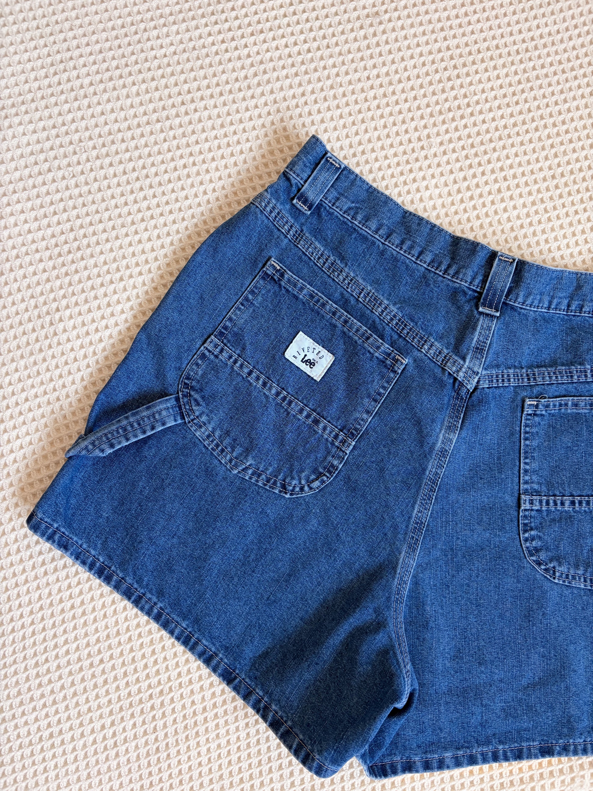 Vtg Riveted Lee Cargo Shorts