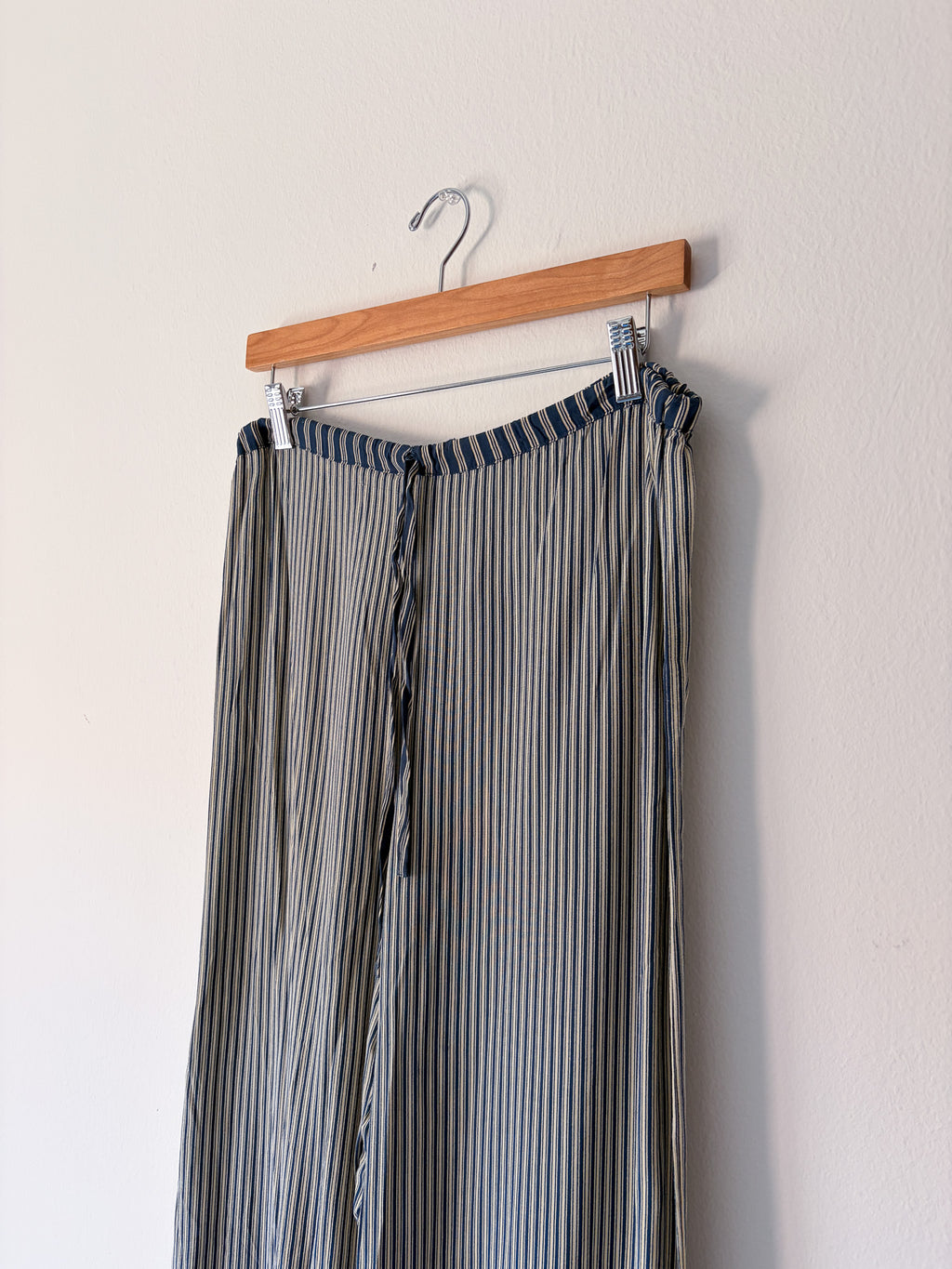 Vtg Striped Easy Pants