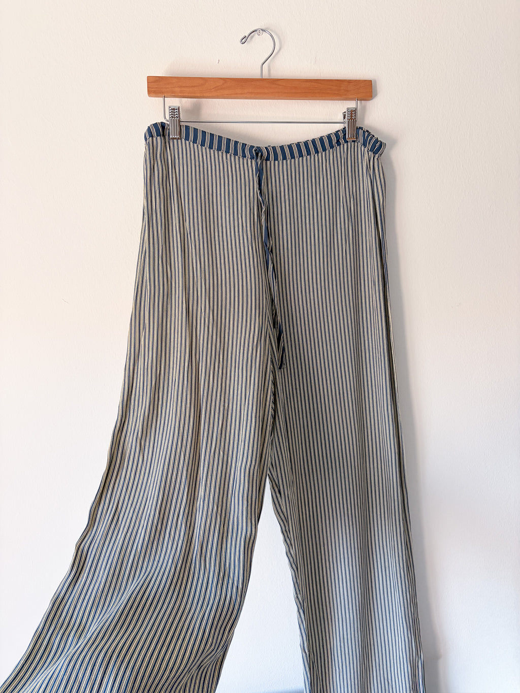 Vtg Striped Easy Pants