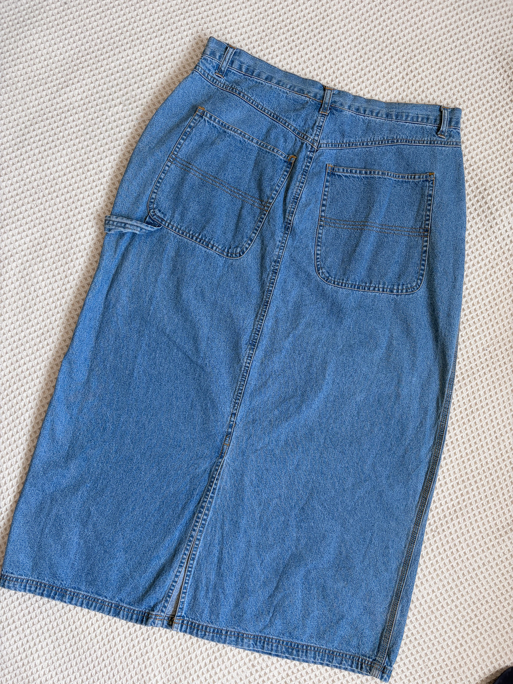 VTG Route 66 Denim Skirt