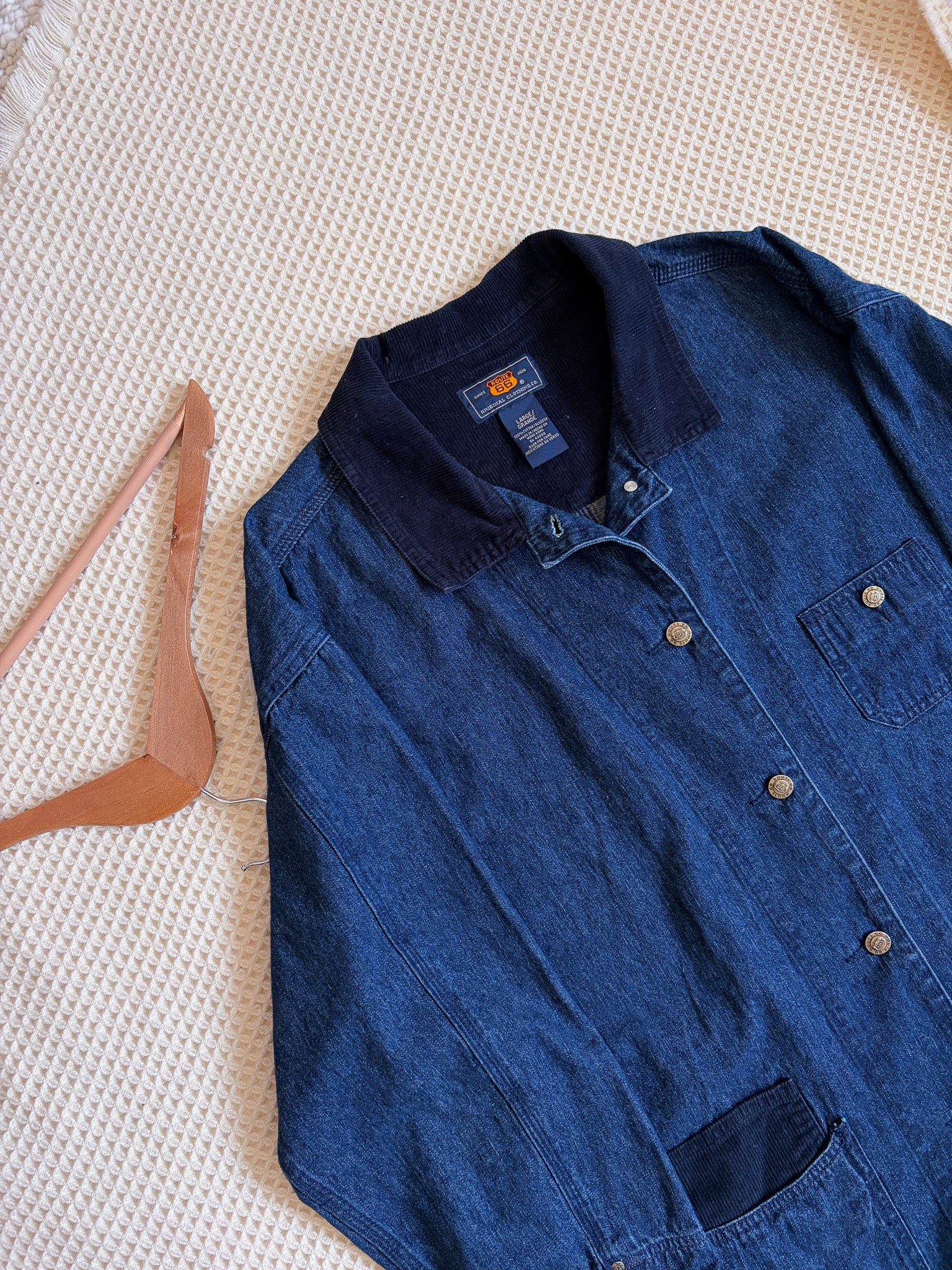 Vtg Route 66 Chore Coat