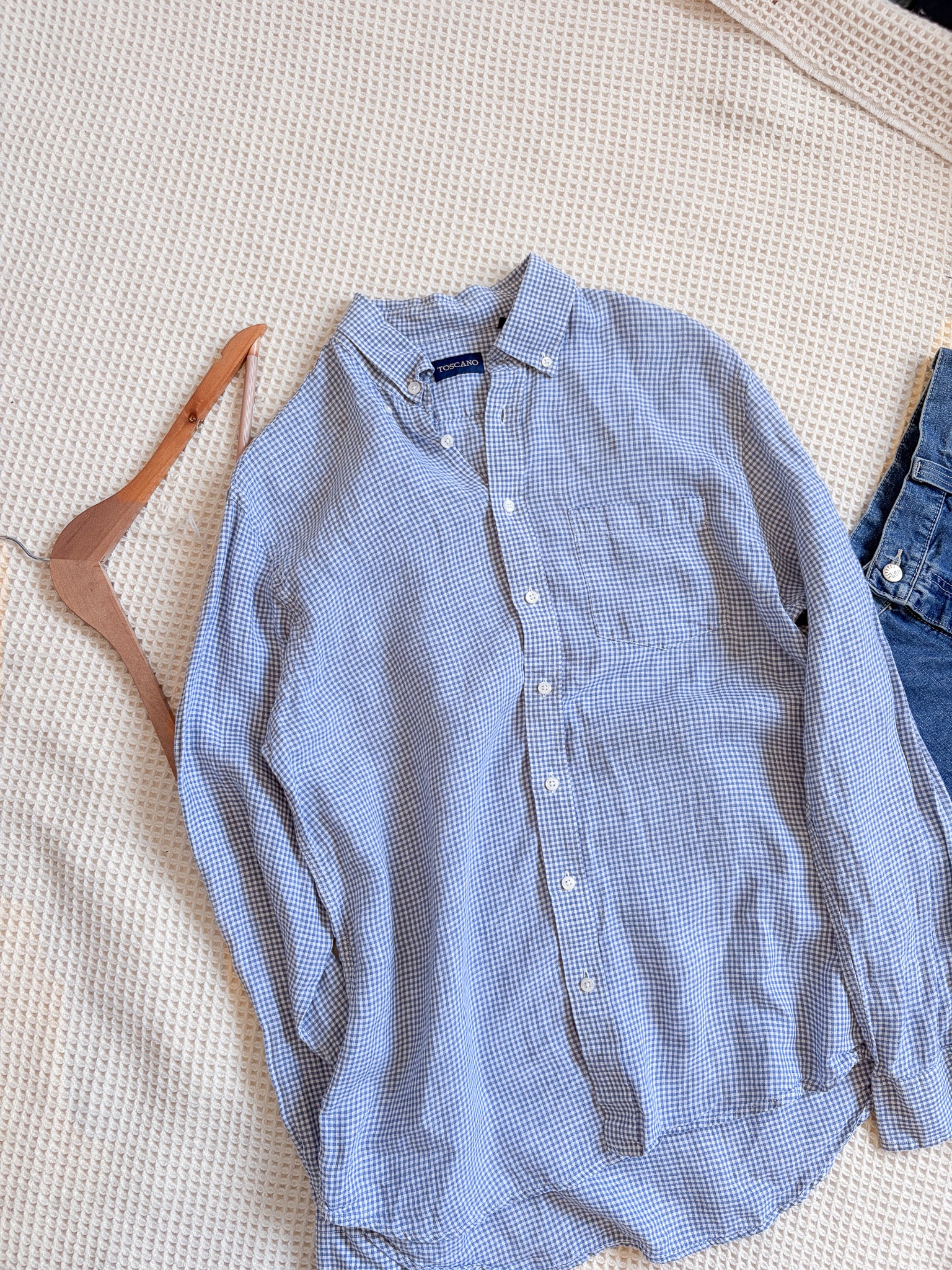 Linen Italian Button Up