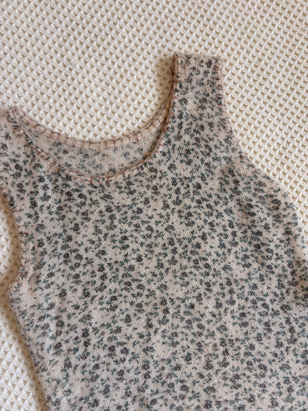 Floral Knit Tank