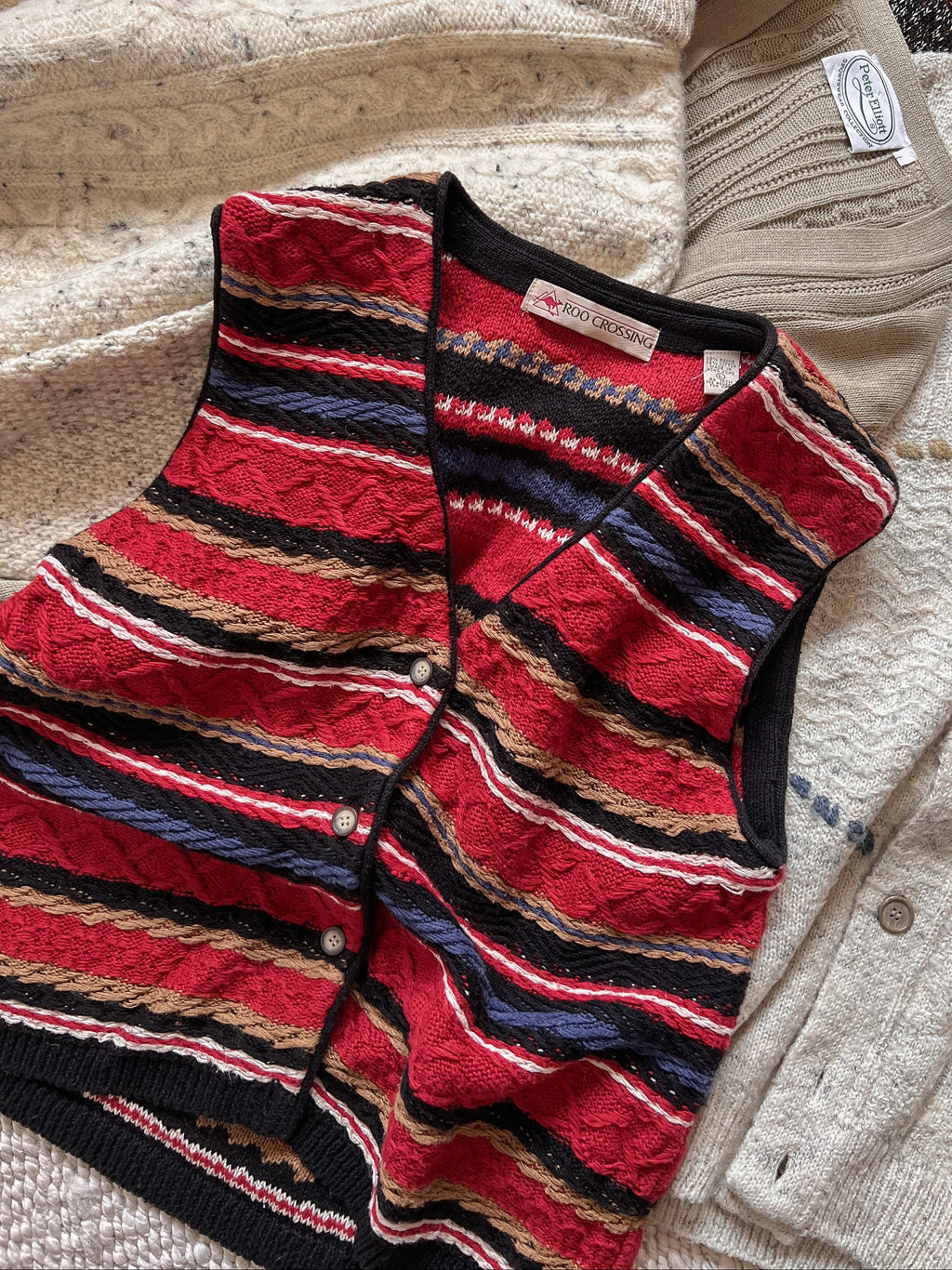 Vtg Roo Crossing Vest