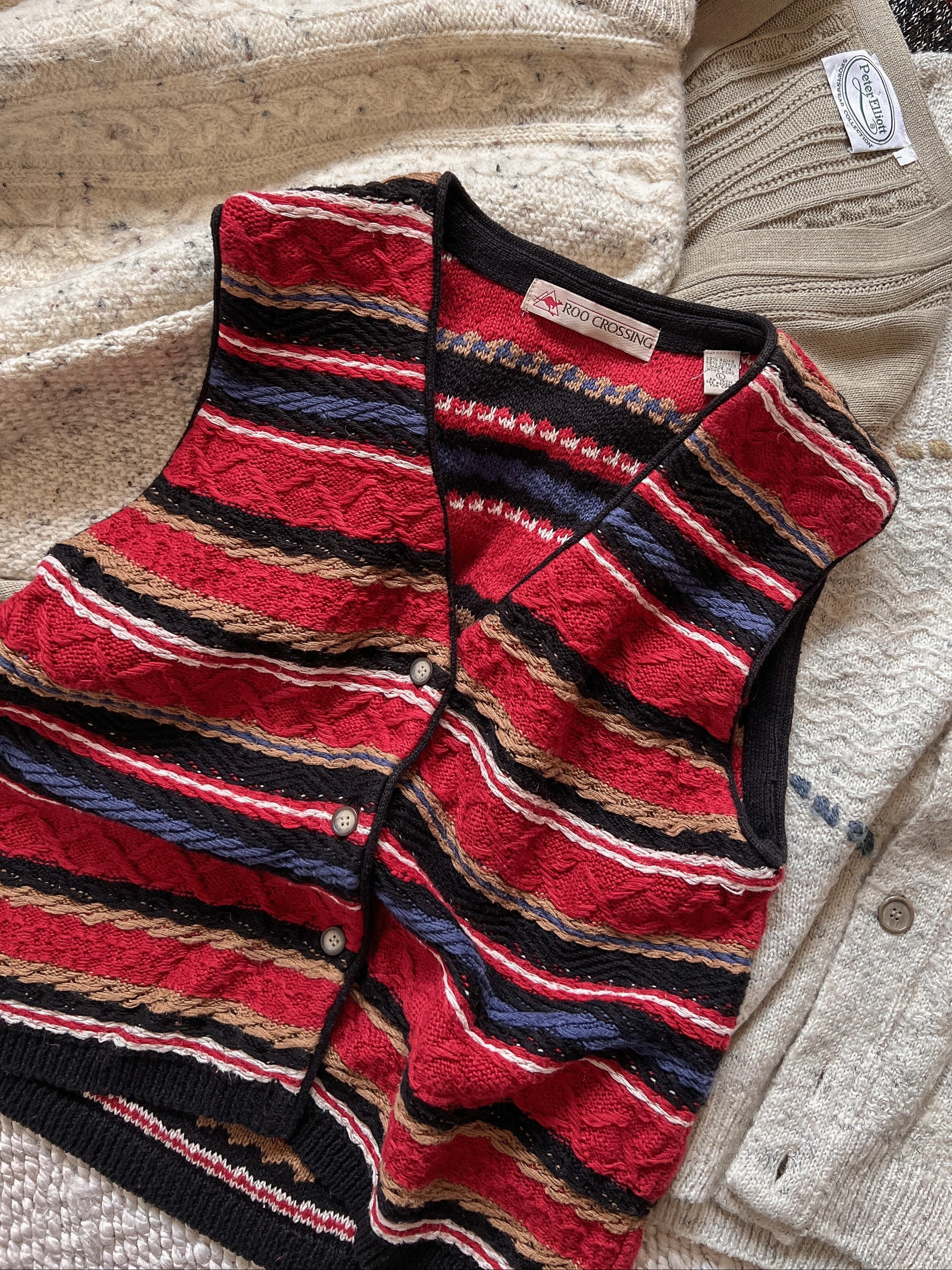 Vtg Roo Crossing Vest
