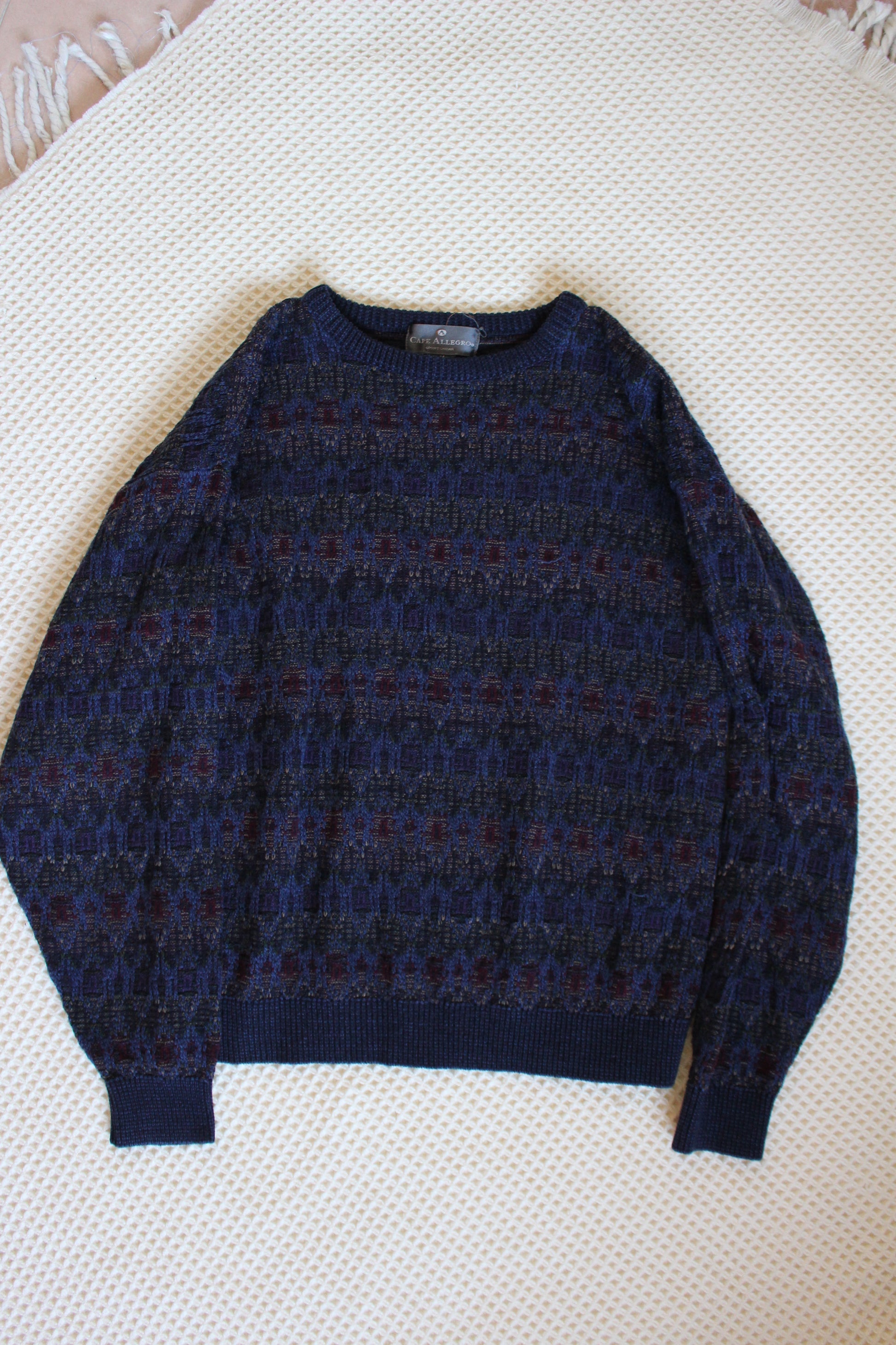 Cape Allegro Textured Knit