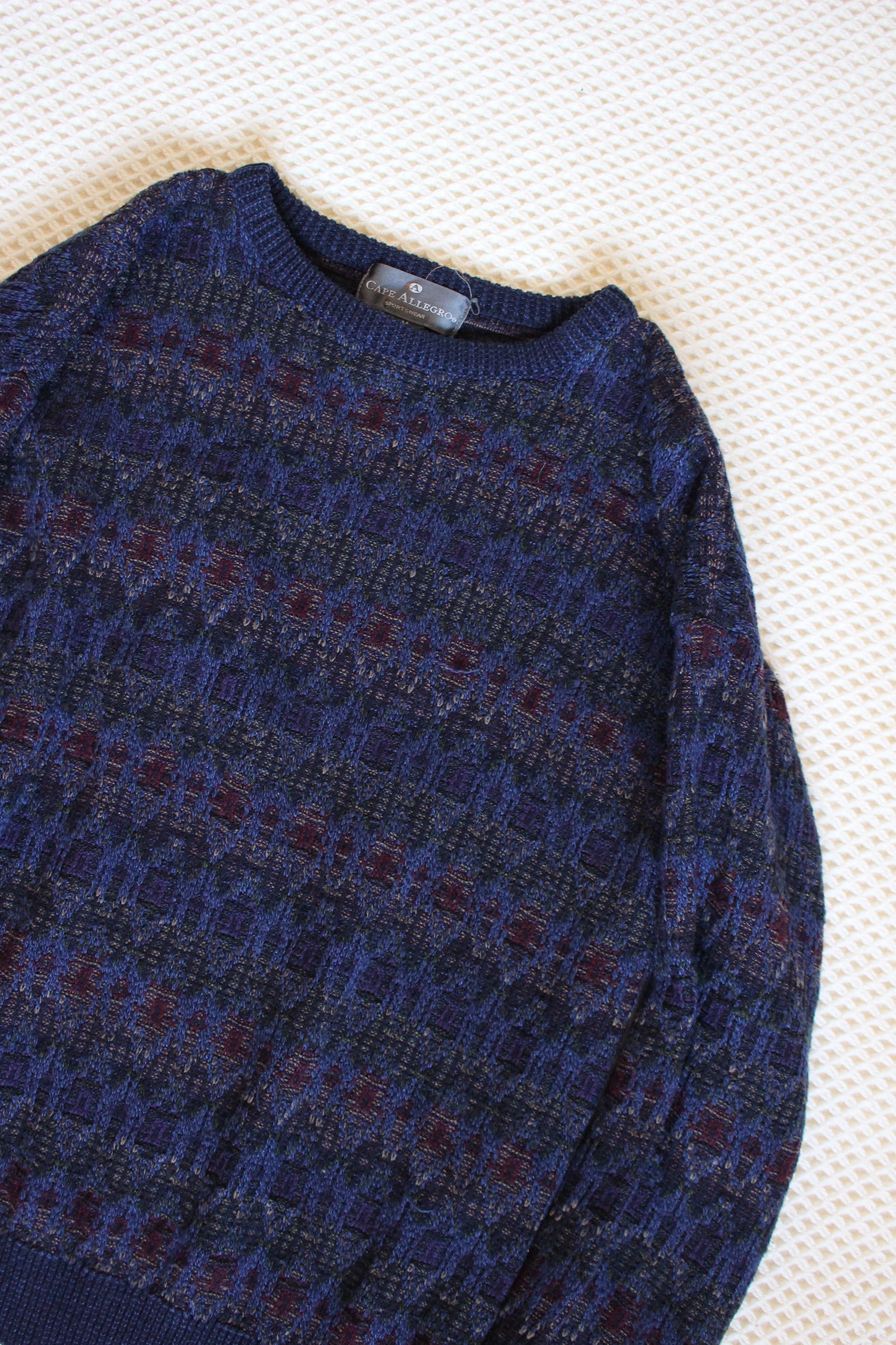 Cape Allegro Textured Knit