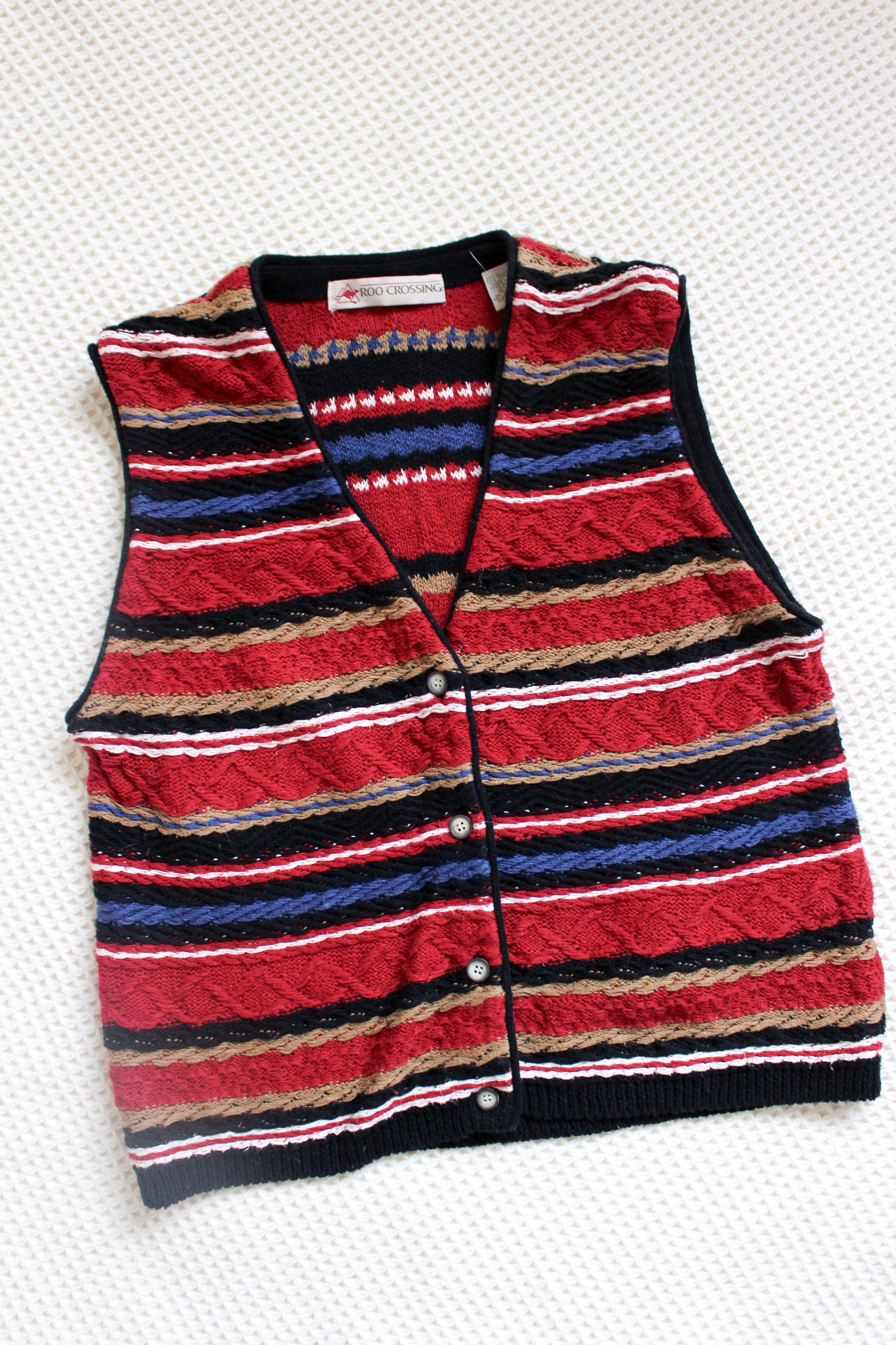 Vtg Roo Crossing Vest