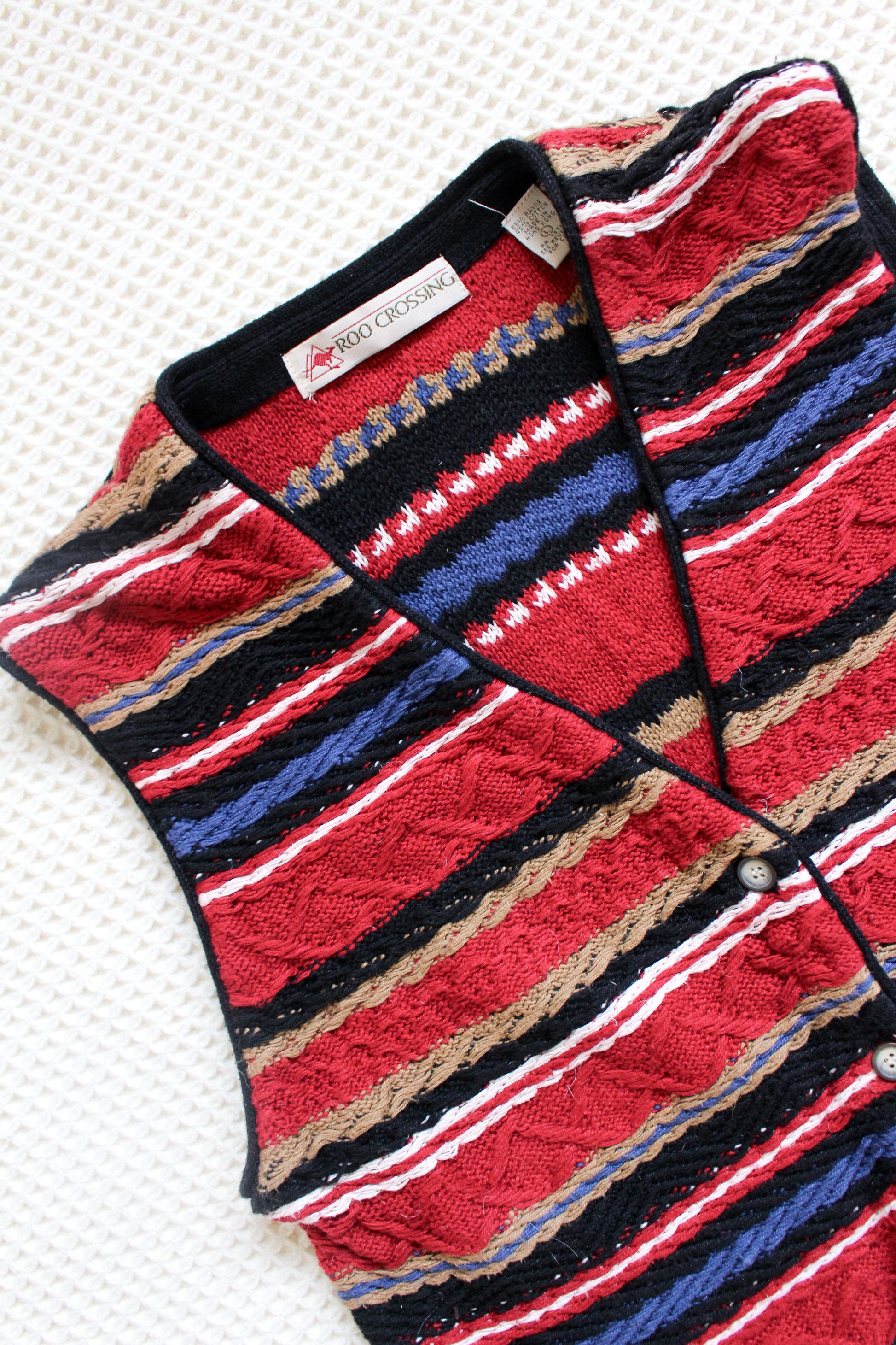 Vtg Roo Crossing Vest