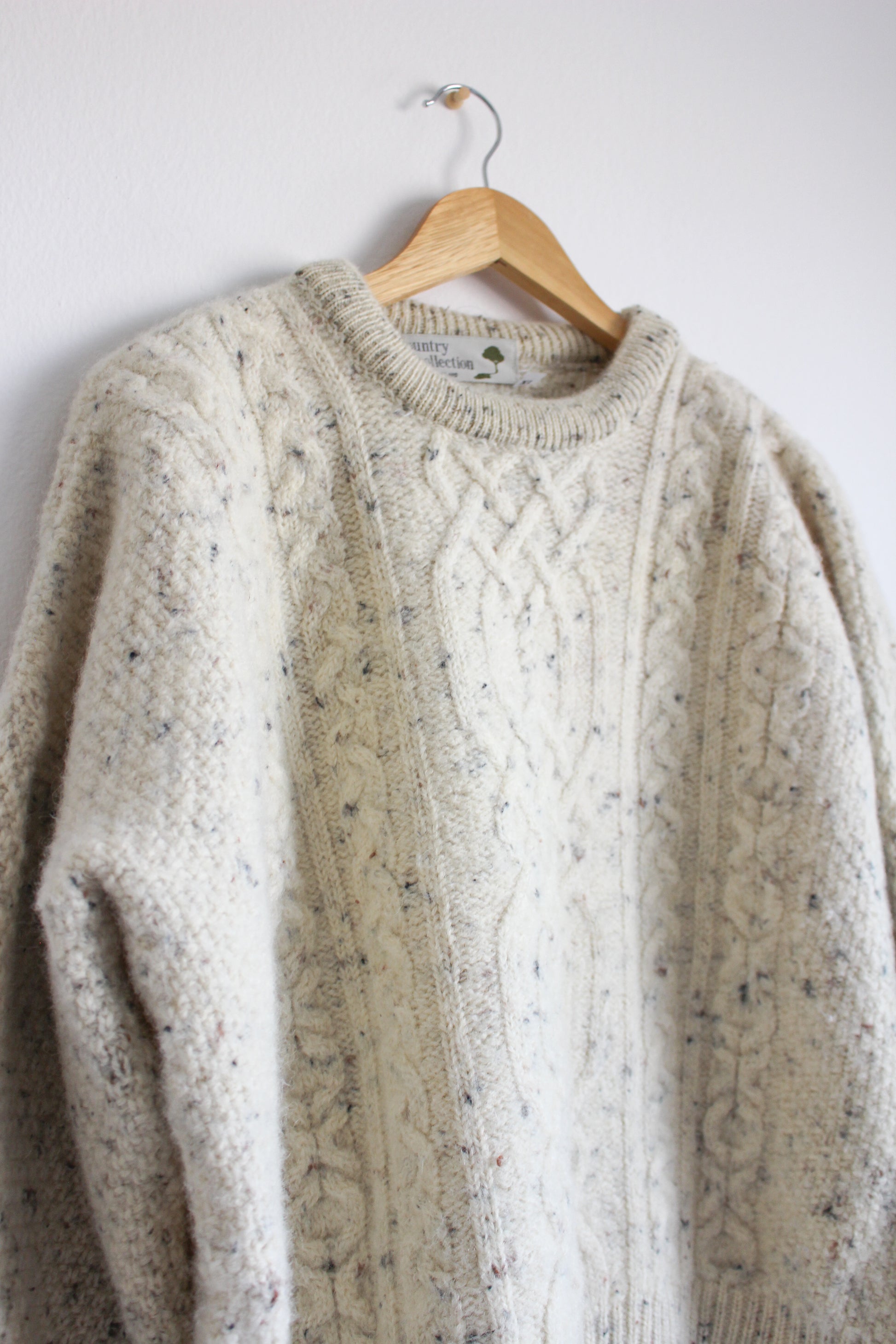 Vtg Country Collection Cableknit