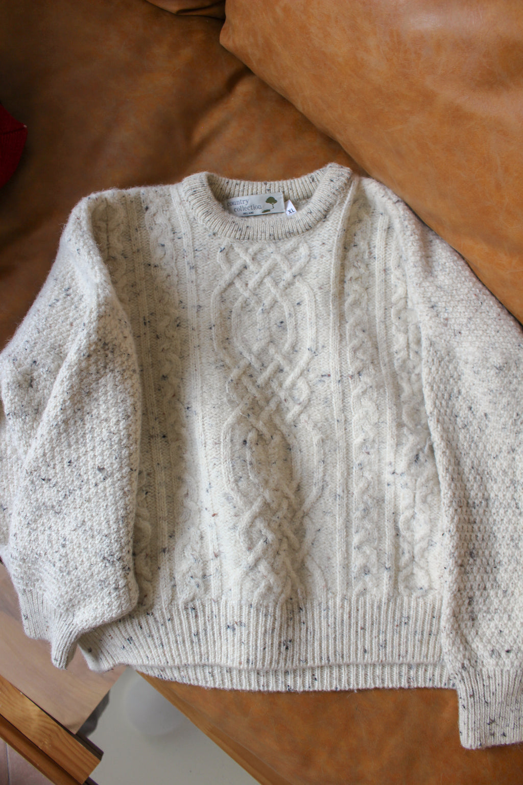 Vtg Country Collection Cableknit