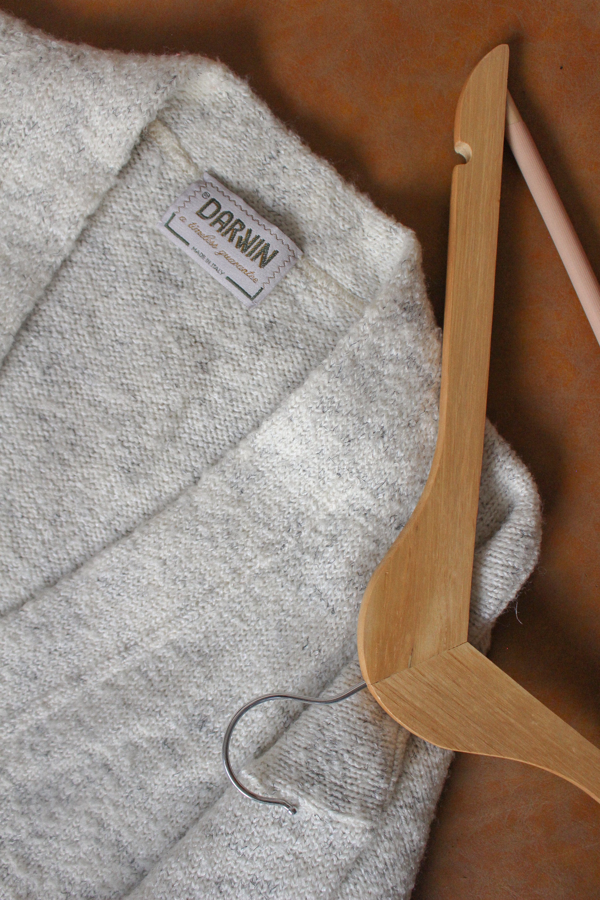 Vtg Darwin Grandpa Cardigan